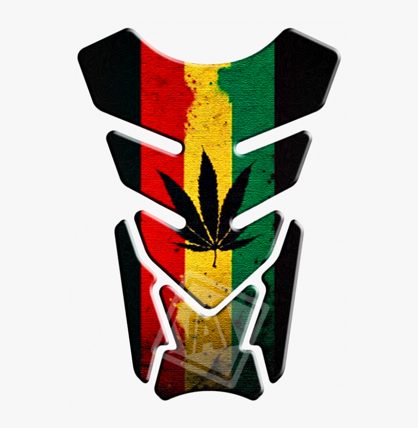 Adesivo Protetor De Tanque Bandeira Jamaica 2 
 Id - Led Zeppelin, HD Png Download
