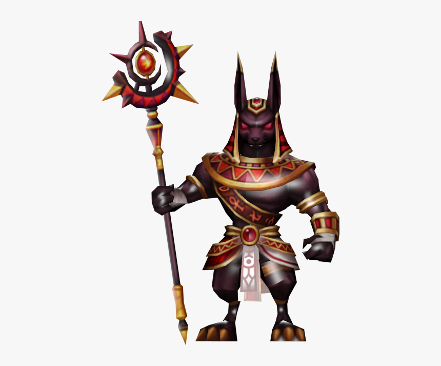 Mobile - Summoners War - Anubis - The Models Resource - Anubis Summoners War, HD Png Download