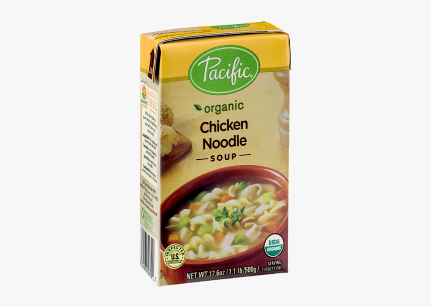 Pacific Organic Chicken Noodle Soup, HD Png Download