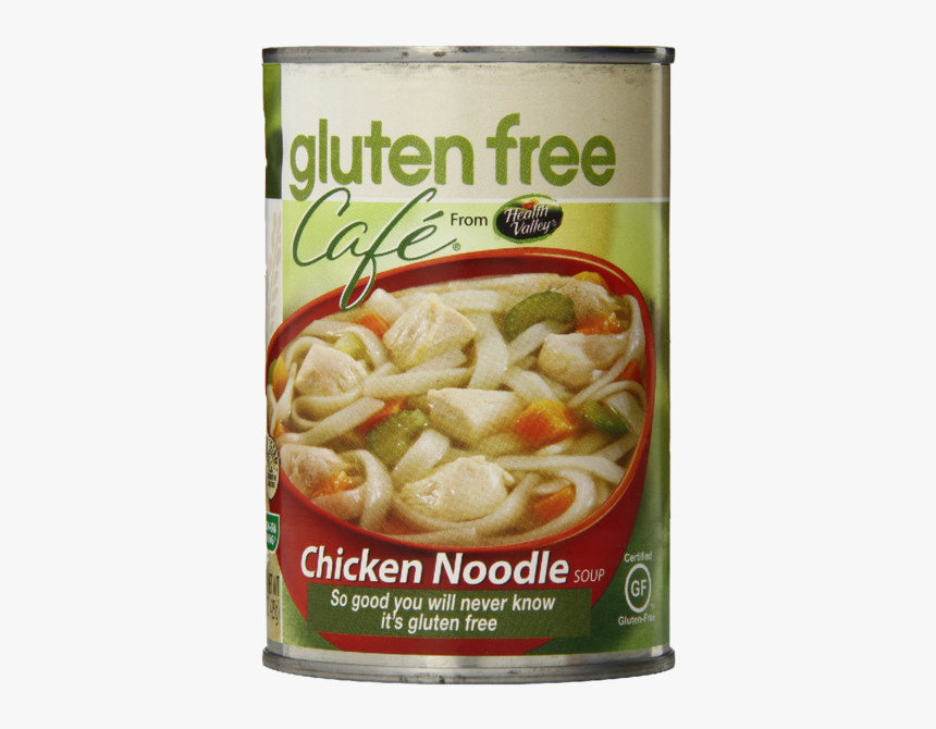 Gluten Free Cafe Chicken Noodle Soup 15 Ounce - Amy's Gluten Free Chicken Noodle Soup, HD Png Download