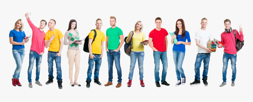 Meet Fun People - College Students Group Png, Transparent Png