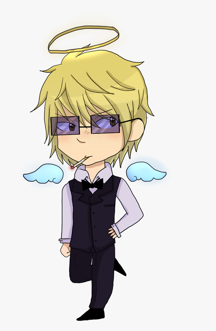 My Angel With A Street Sign - Cartoon, HD Png Download