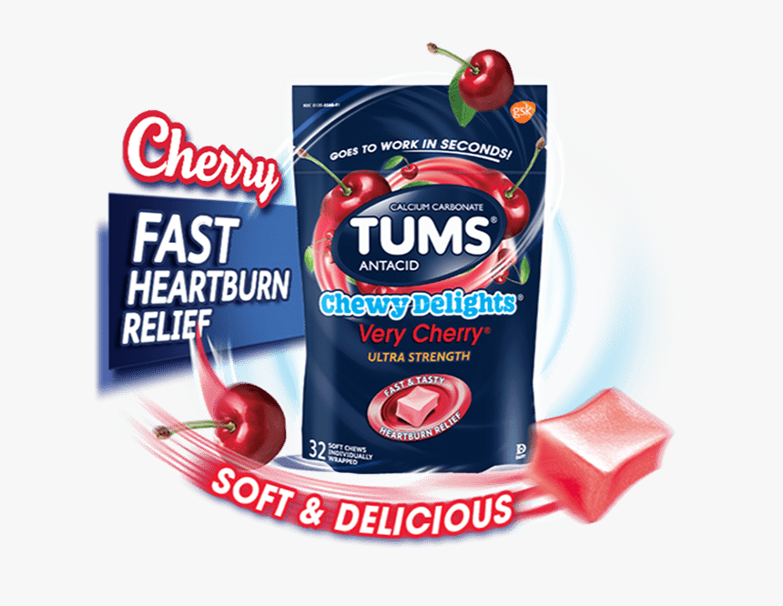 Tums Chewy Delights - Chewable Tums, HD Png Download
