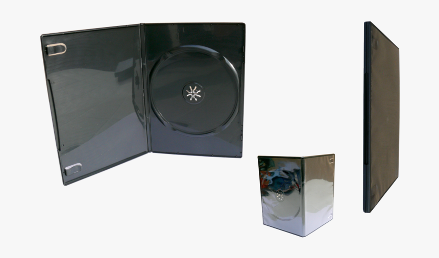 Black 7 Mm Dvd Box - Dvd Box Black, HD Png Download