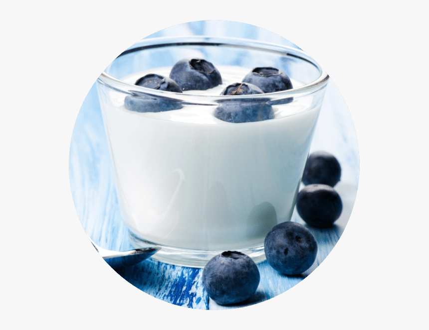 Yoghurt Met Blauwe Bessen, HD Png Download