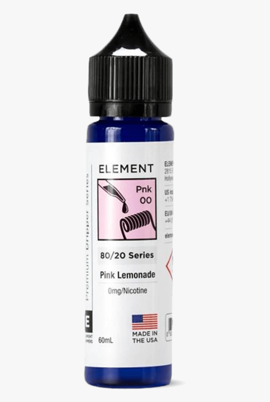 Pink Lemonade Vape Juice Element, HD Png Download