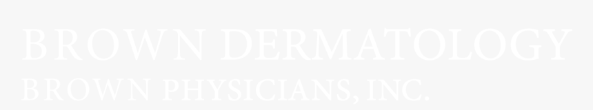 Brown Dermatology - Hyatt White Logo Png, Transparent Png