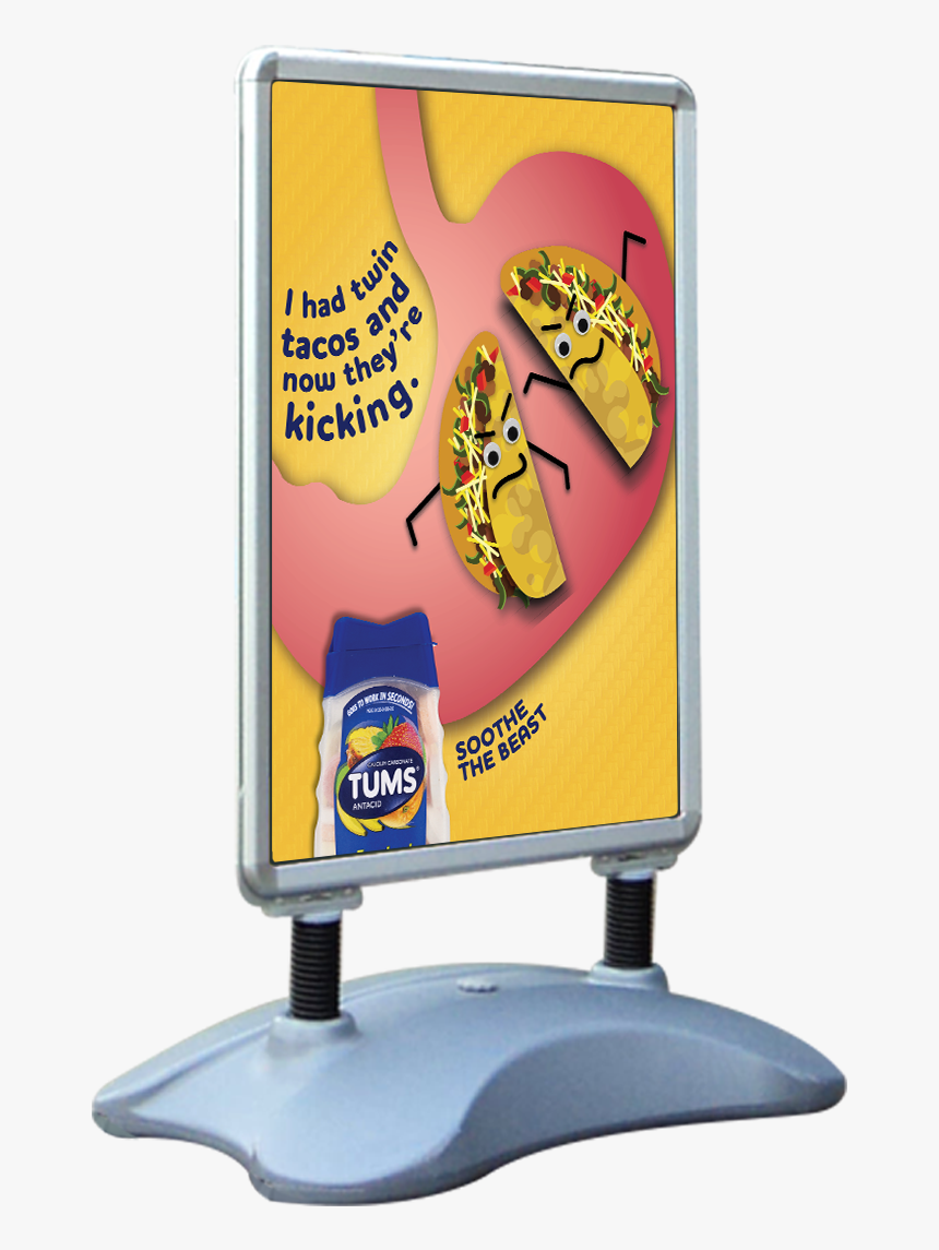 Instore Sign Tums, HD Png Download