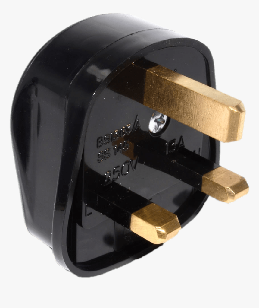 Black Plug - Ac Power Plugs And Sockets, HD Png Download