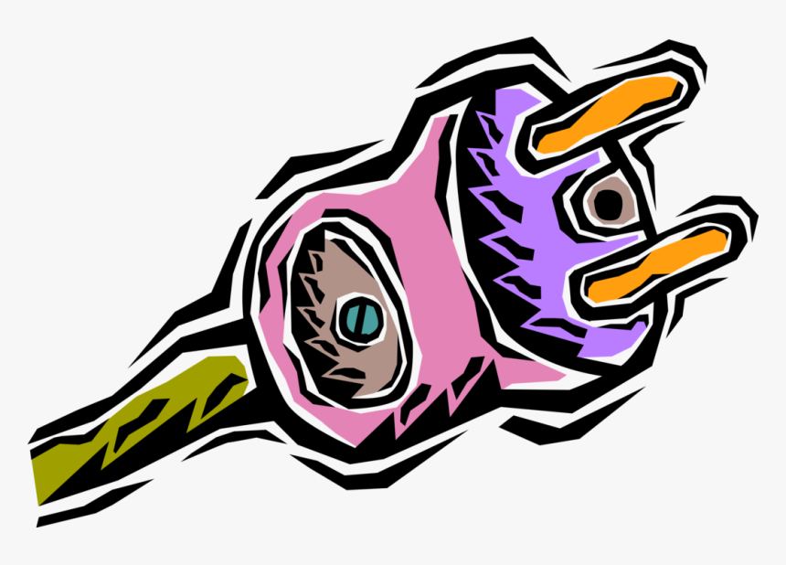 Vector Illustration Of European 220 Volt Two-pronged - Illustration, HD Png Download