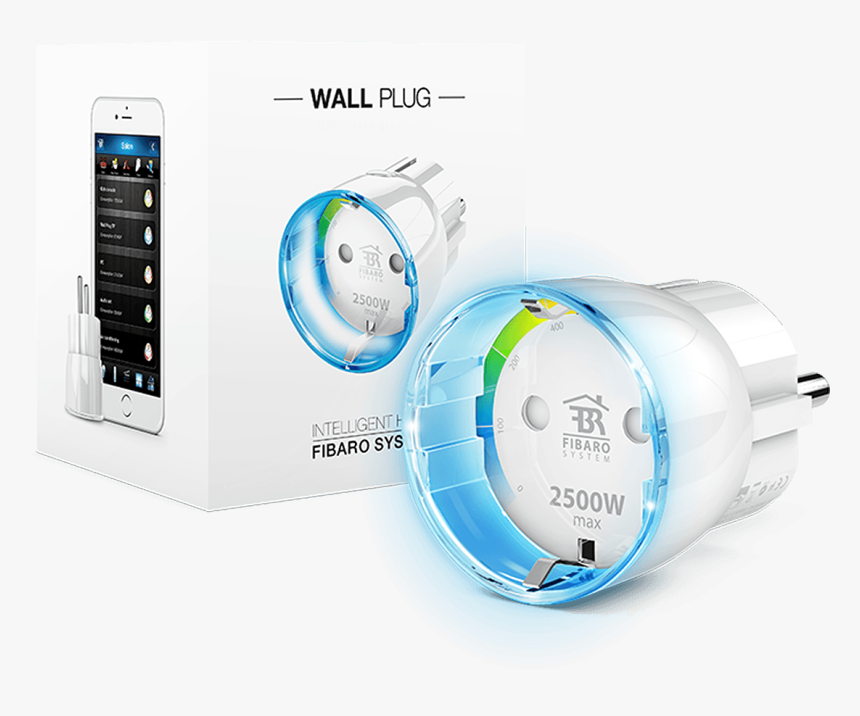 Fibaro Wall Plug Type F - Fibaro Wall Plug, HD Png Download