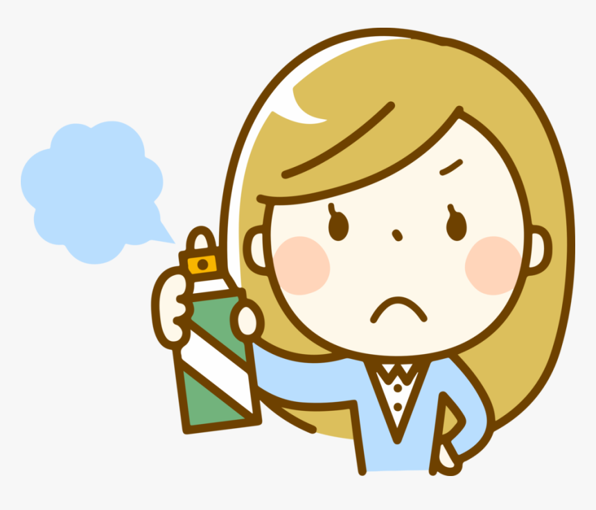 Head,pleased,cheek - Clipart Mosquito Spray Png, Transparent Png