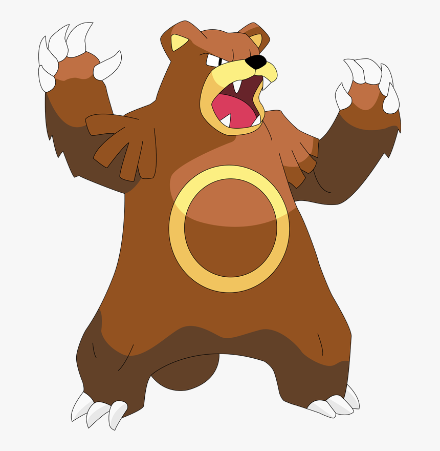 Pokemon Ursaring Png, Transparent Png