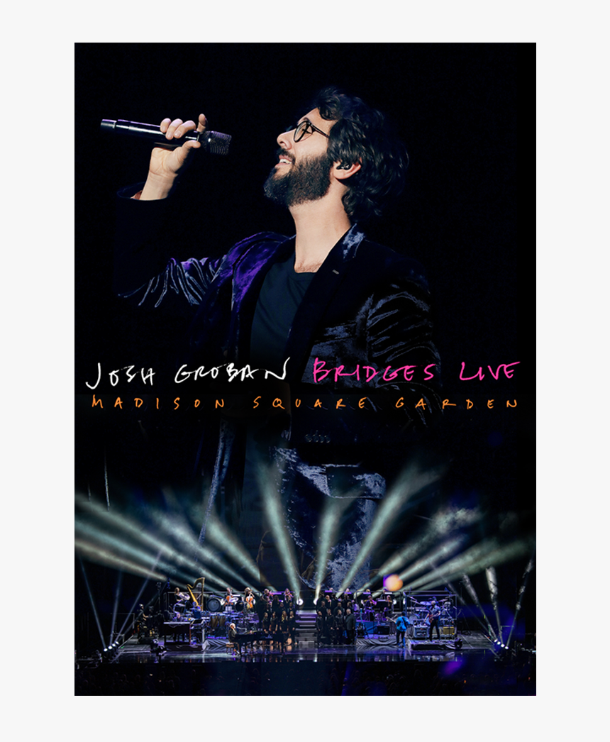Josh Groban Bridges Live Madison Square Garden, HD Png Download