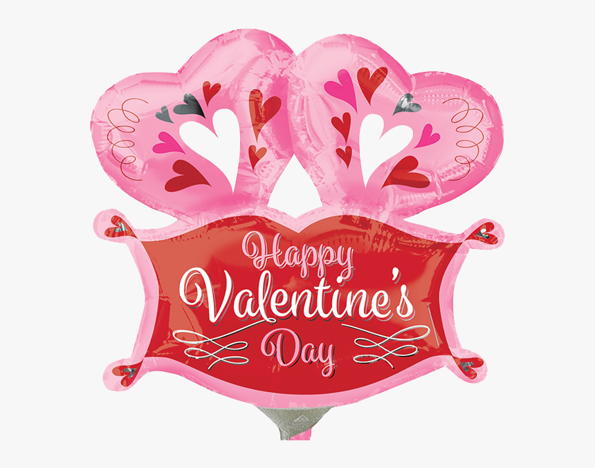 Globo Happy Valentines Day - Valentines Day Balloons Png, Transparent Png