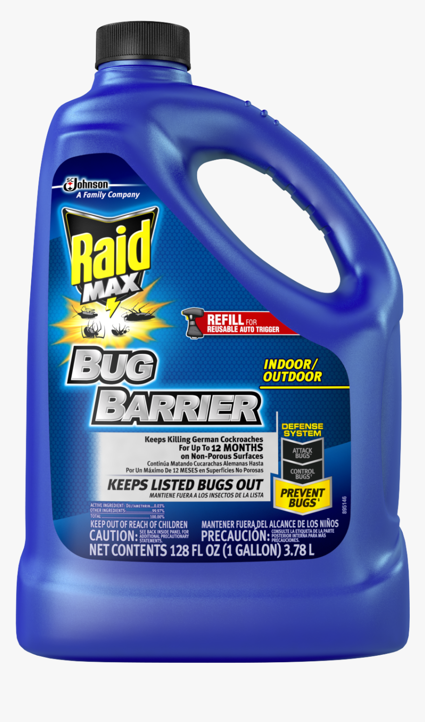Raid - Raid Max Bug Barrier, HD Png Download