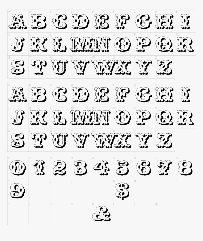 Wild West Font, HD Png Download