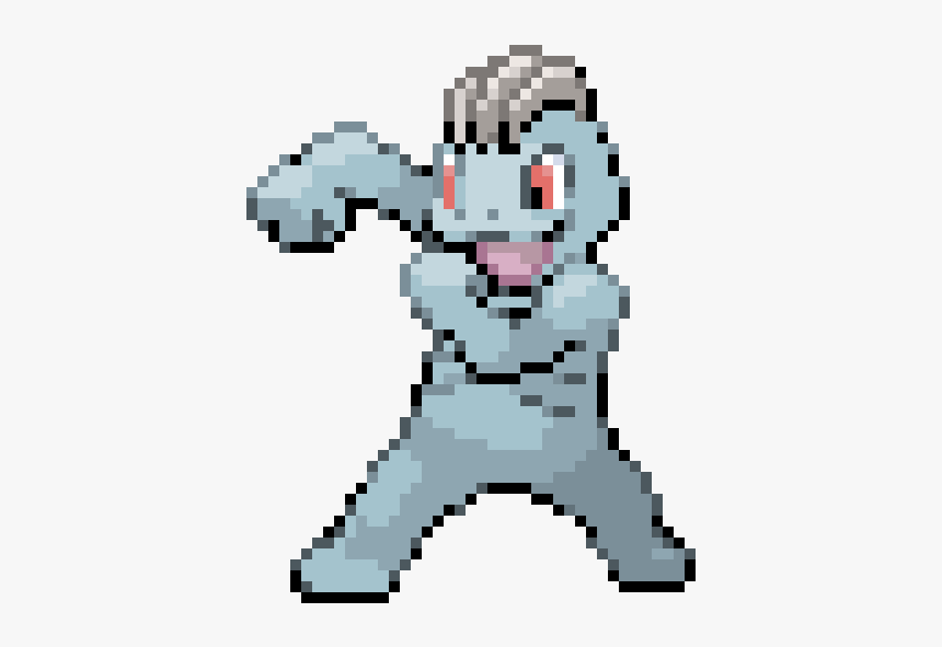 Pixel Art Pokemon Machoc, HD Png Download