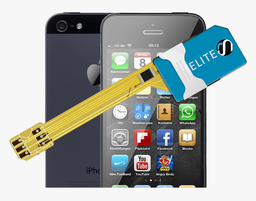 Magicsim Elite - Iphone - Iphone 5, HD Png Download