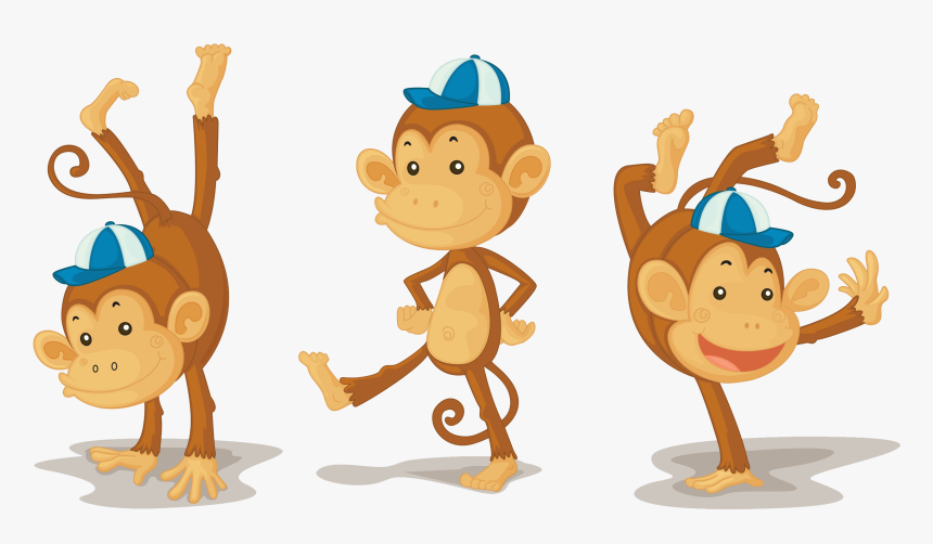 Transparent Gorilla Clipart - Transparent Background Clipart Monkey, HD Png Download