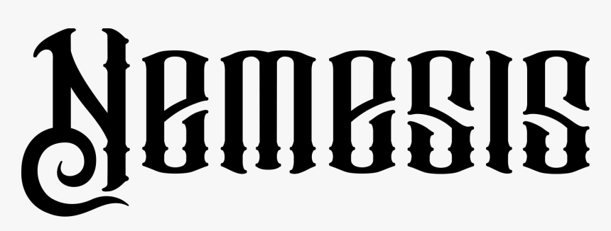 Nemesis Kit Builder - Nemesis Font Png, Transparent Png