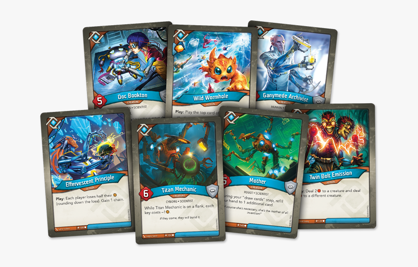 Transparent Ganymede Png - Keyforge Logos Cards, Png Download