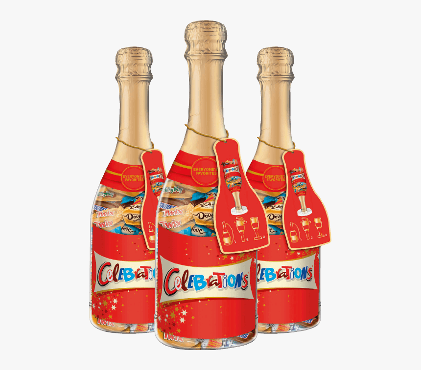 Bottle Celebrations Chocolate, HD Png Download