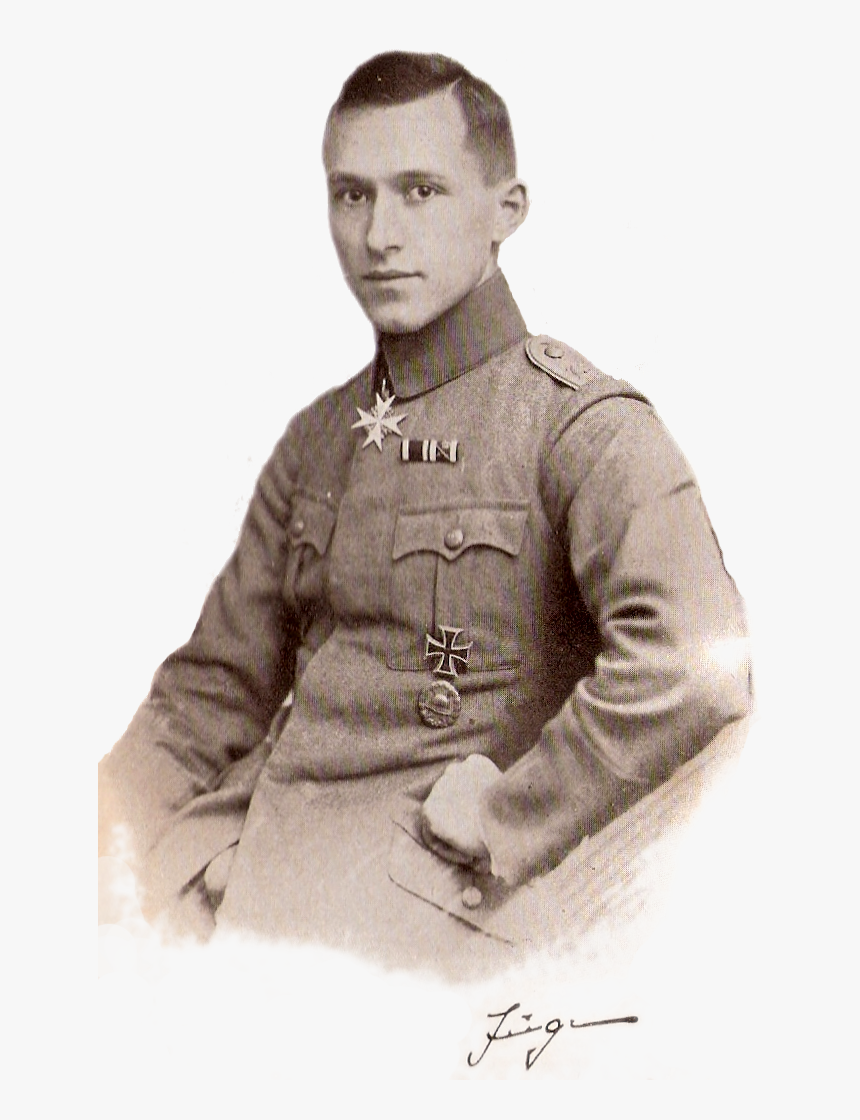 Ernst Jünger In First World War Uniform From Storm - Ernst Junger, HD Png Download