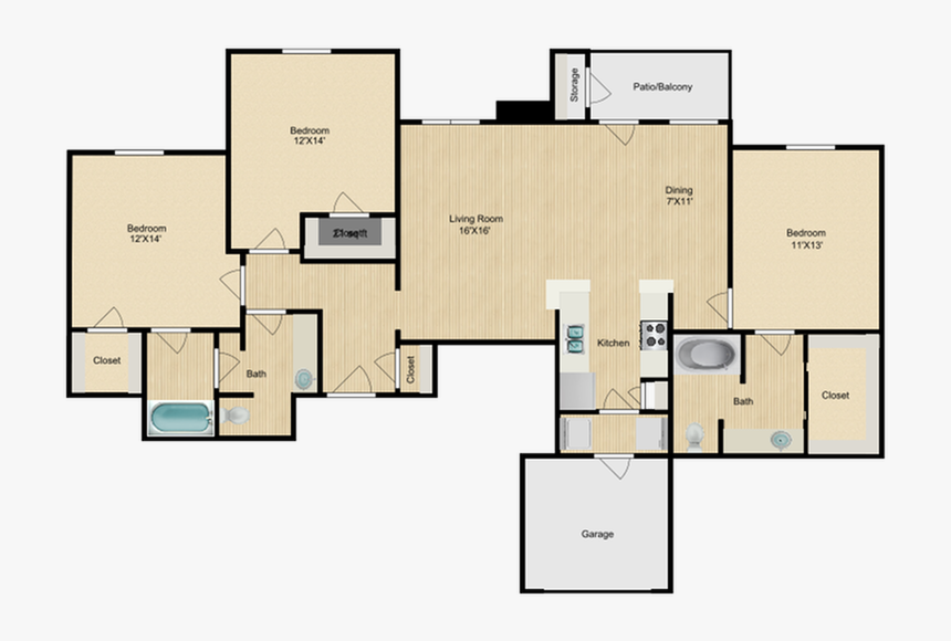 Floor Plan, HD Png Download