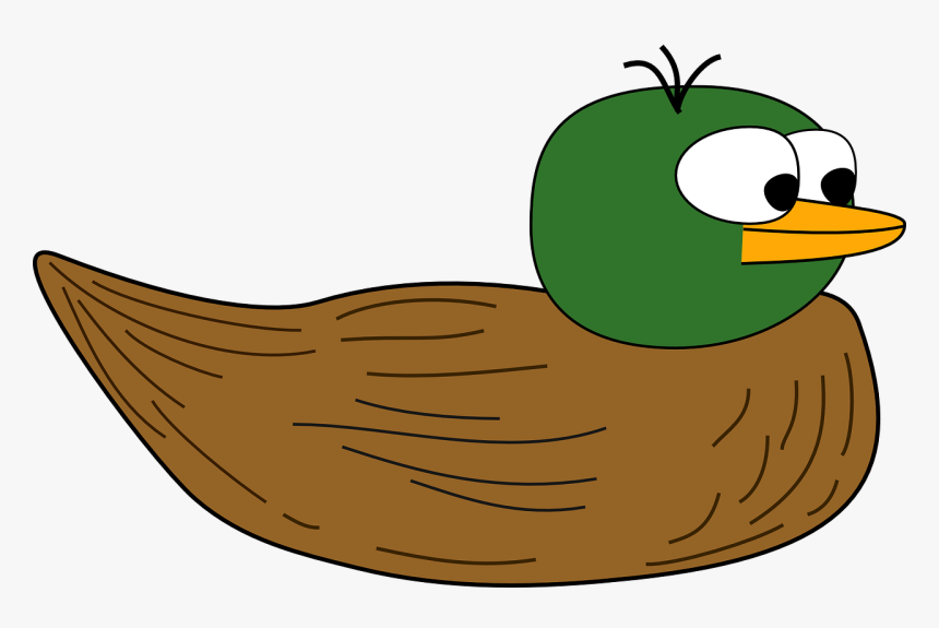 Transparent Cartoon Duck, HD Png Download