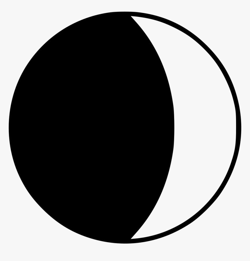 Moon Waxing Crescent - Circle, HD Png Download