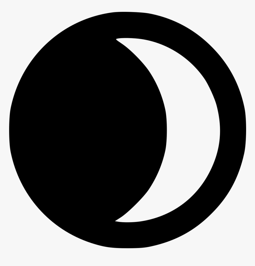 Moon Waxing Crescent, HD Png Download