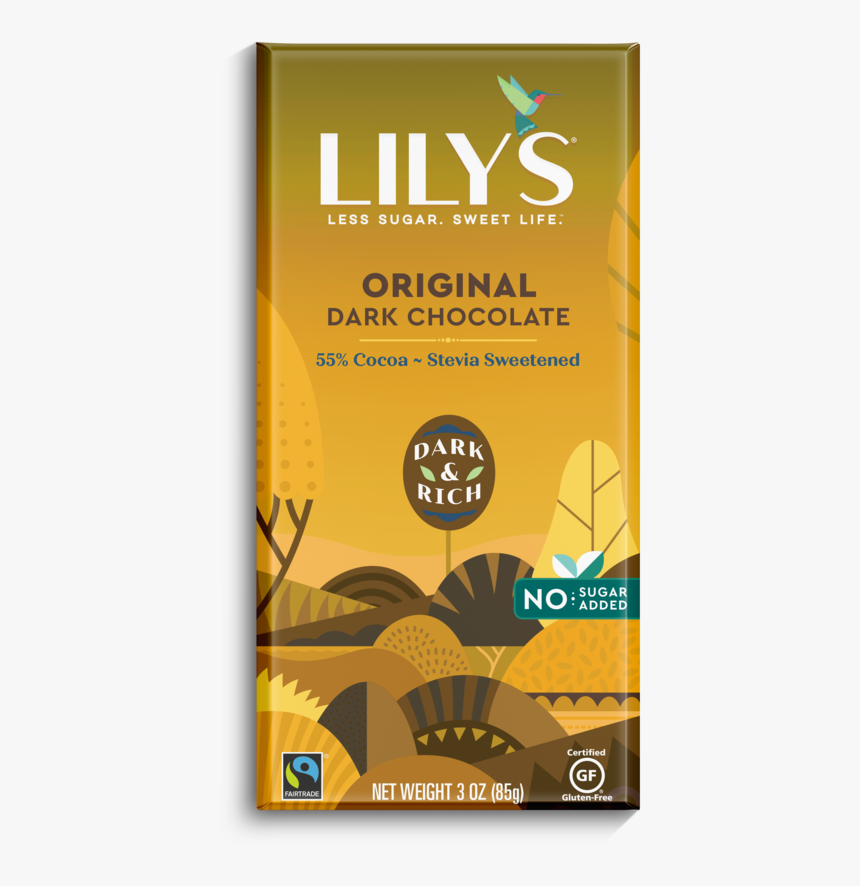 Lily S Sweets - Lily's Chocolate Salted Almond, HD Png Download
