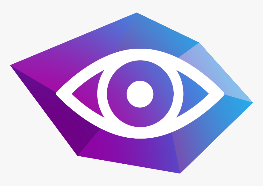 Eye Icon Black Background, HD Png Download