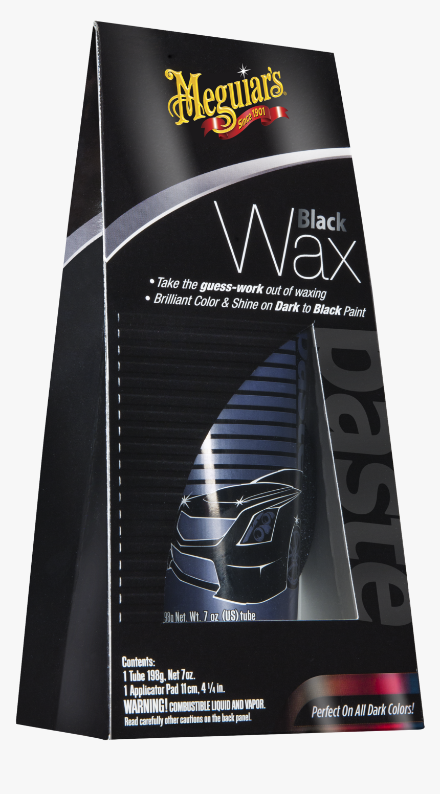 Black Wax - Meguiars Black Car Wax, HD Png Download
