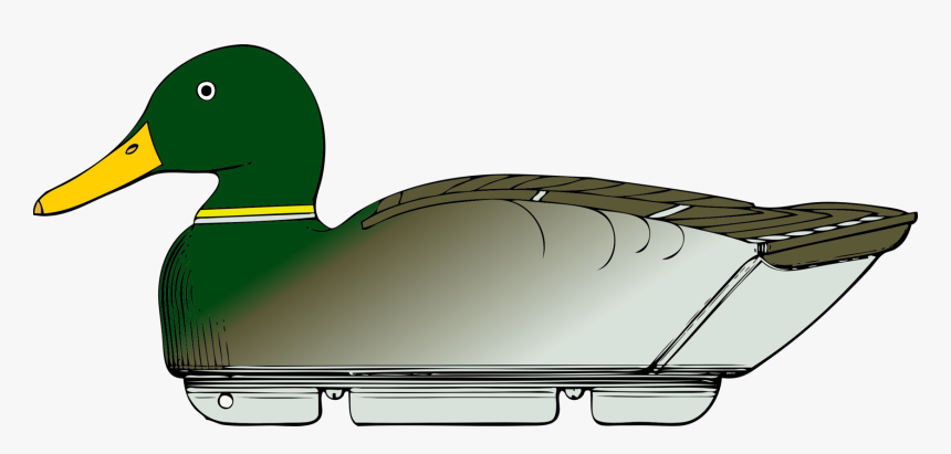 Poultry,goose,water Bird - Duck Decoy Clip Art, HD Png Download