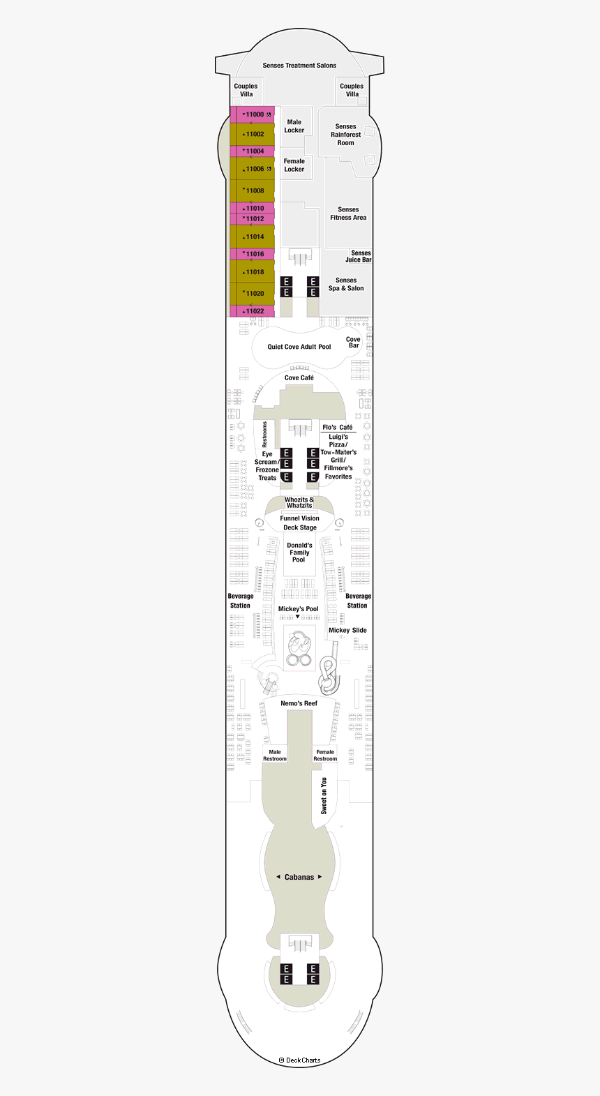 Disney Dream Deck Plan 11, HD Png Download , Transparent Png Image