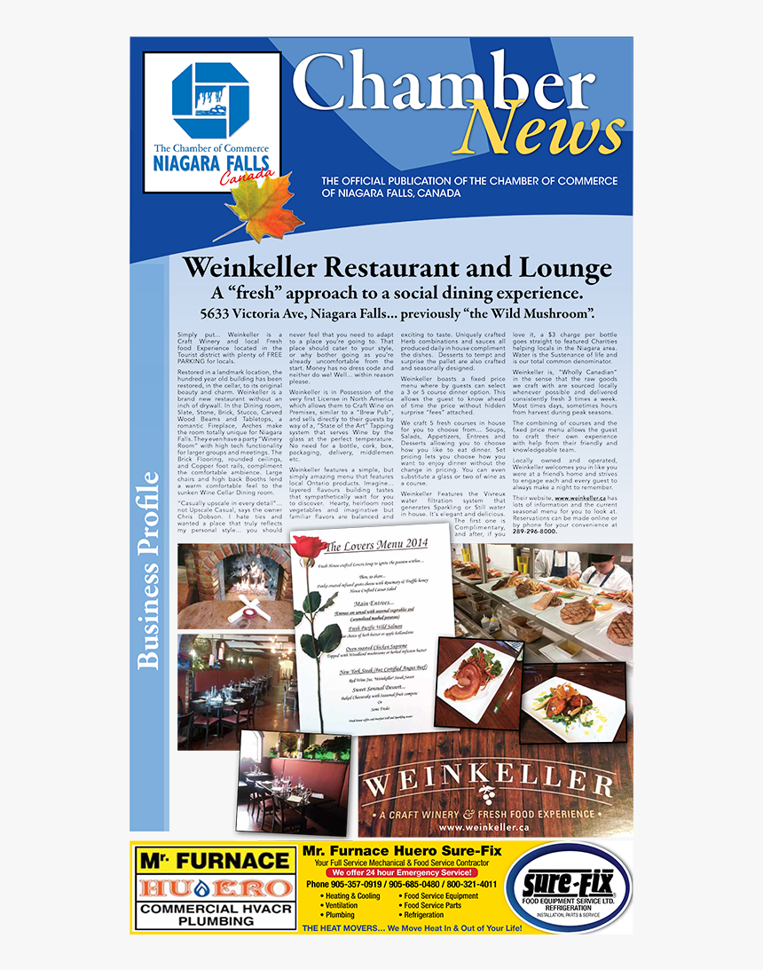 Niagara Falls Chamber Of Commerce, HD Png Download