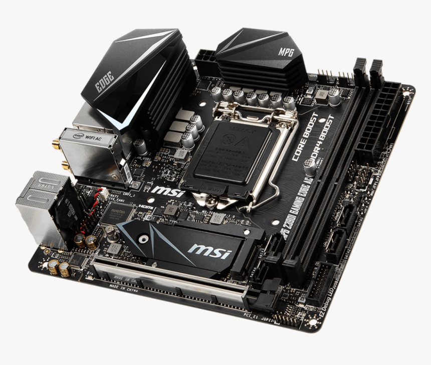 Msi Mpg Z390i Gaming Edge Ac, HD Png Download