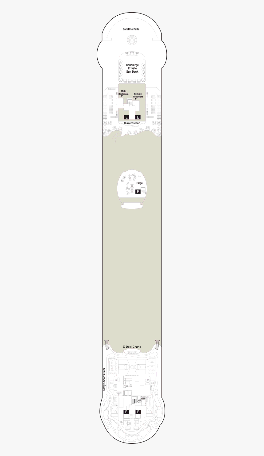Disney Fantasy Deck 13, HD Png Download