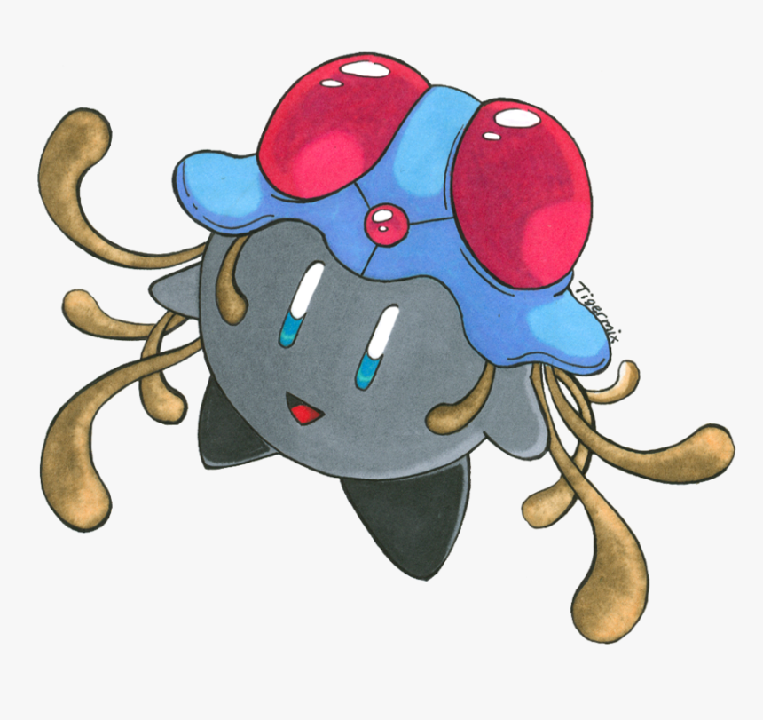 Transparent Tentacruel Png - Kirby Human Transformations, Png Download