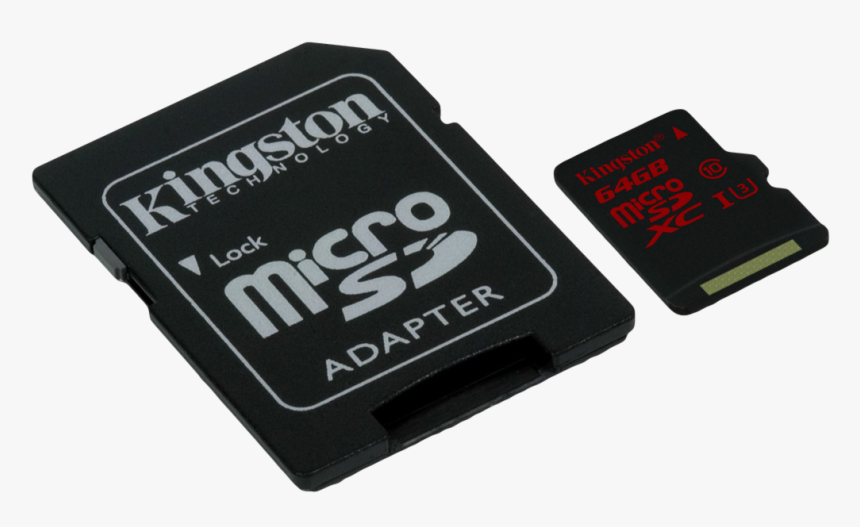 Kingston Microsd Card Clipped Rev - Micro Sd, HD Png Download