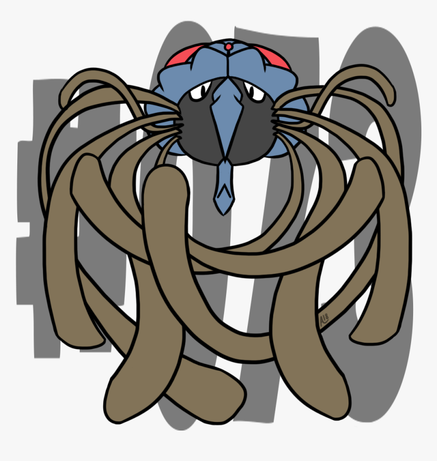 073 Tentacruel - Cartoon, HD Png Download