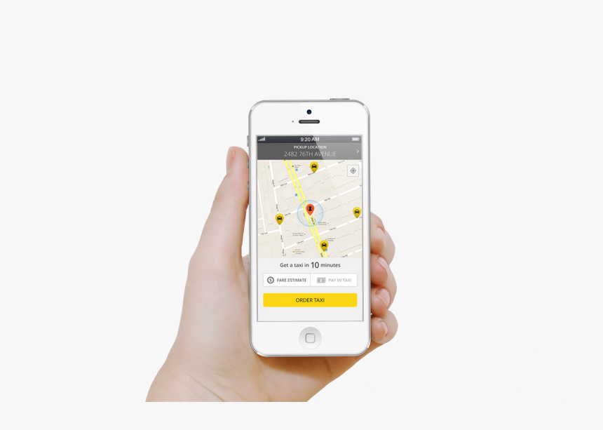 Order Taxi Online, HD Png Download
