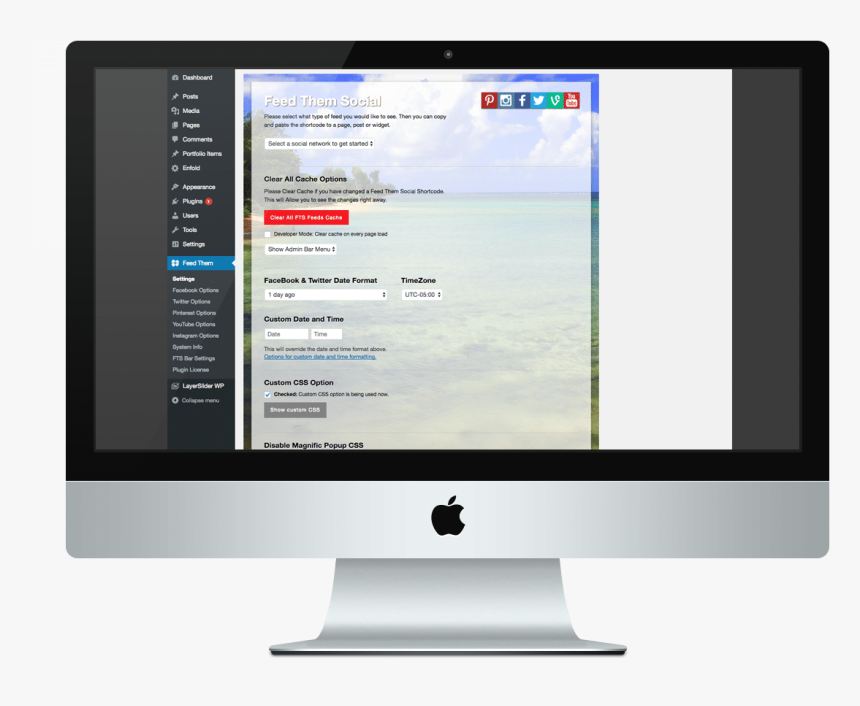 Transparent Pintrest Png - Feed Them Social Facebook Instagram Twitter Youtube, Png Download