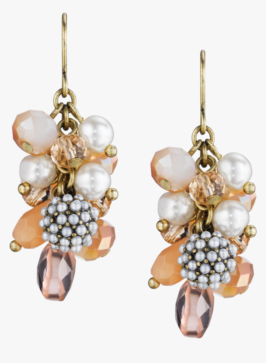 Jewelry Box Must-haves In Subtle Hues Of Peach, Pearl - Earrings, HD Png Download