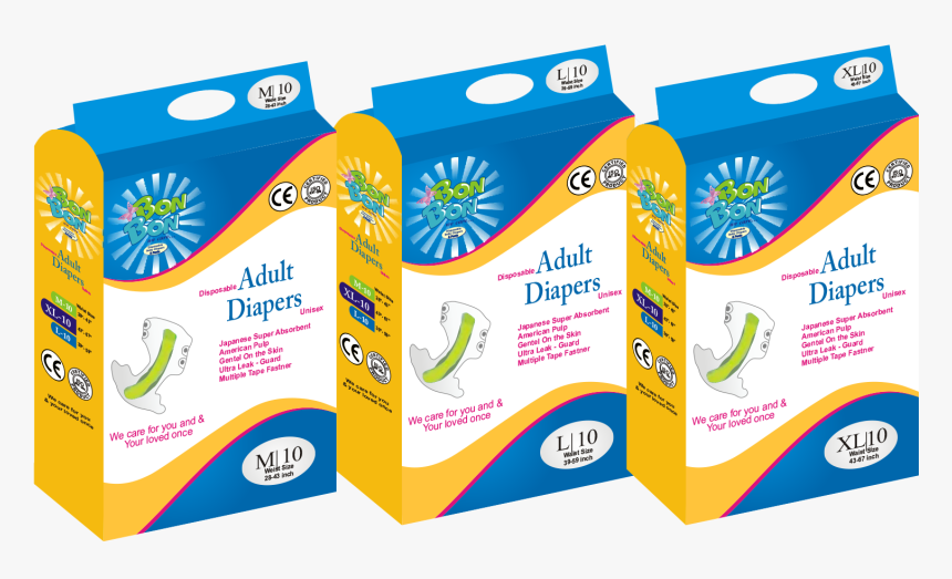 Bon Bon Adult Diapers, HD Png Download