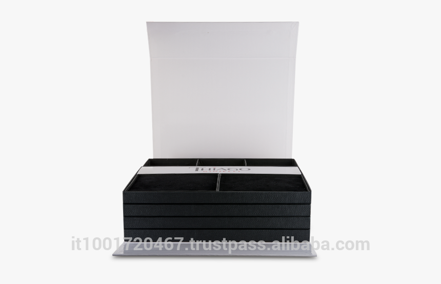 Jewelry Box Magnetic Seal Rigid Card Box With Internal - Wood, HD Png Download
