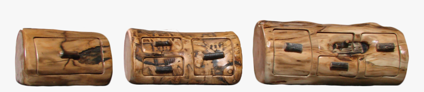 Aspen Log Jewelry Box With Hidden Drawer, HD Png Download