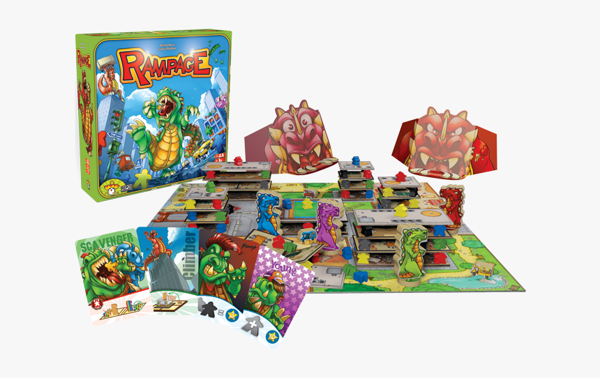 Rampage - Meeple City, HD Png Download